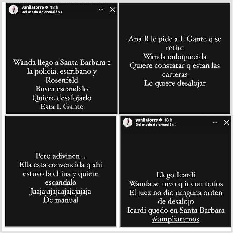 Yanina Latorre habló del escándalo de Mauro Icardi y Wanda Nara en las últimas horas.