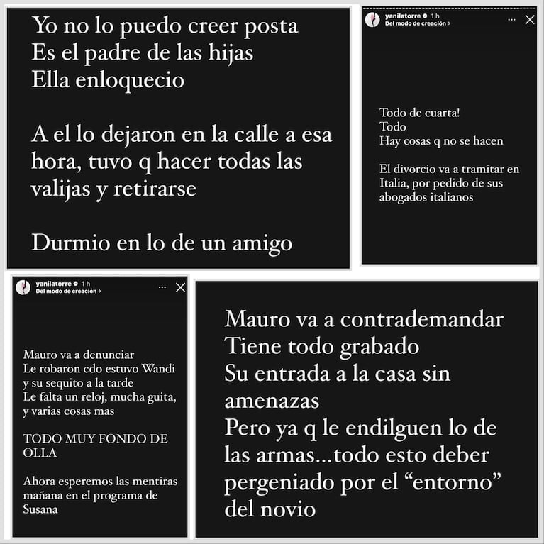 Yanina Latorre informó sobre el desalojo de Wanda Nara a Mauro Icardi de la casa de Santa Bárbara.