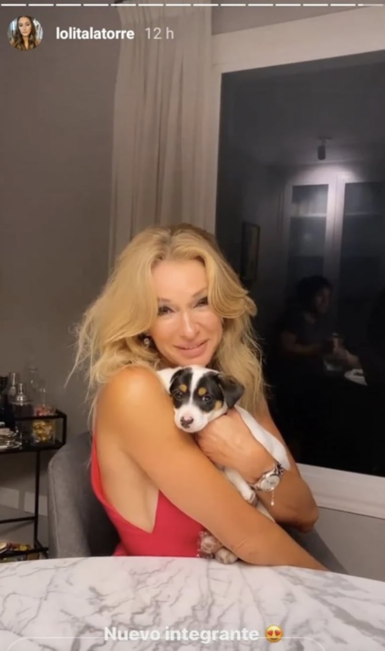 Yanina Latorre presentó al nuevo integrante de su familia, un cachorrito: "Lola nos convenció"