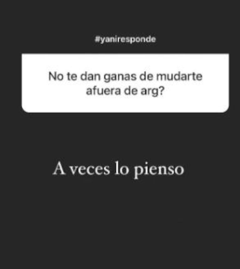 Yanina Latorre respondió desde Miami si tiene ganas de mudarse al exterior: "A veces lo pienso"