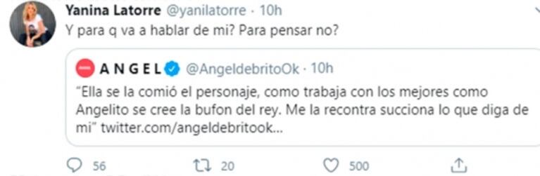 Yanina Latorre salió a cruzar sin filtros a Moria Casán: "Nunca fui presa ni me encontraron merca"