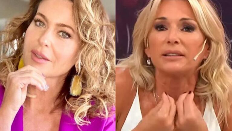 Yanina Latorre salió con todo al cruce de Karina Mazzocco.