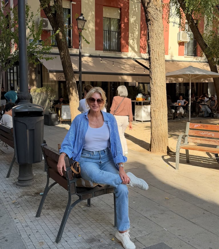 Yanina Latorre se fue de vacaciones a Madrid con una amiga (Foto: Instagram @yanilatorre)