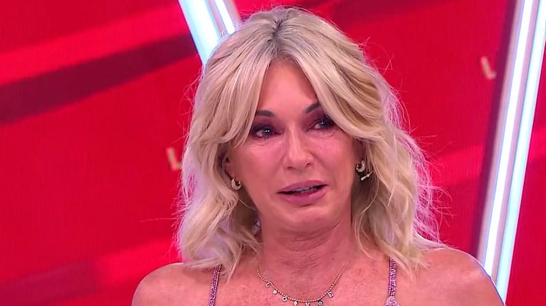 Yanina Latorre se quebró en su despedida de LAM (Foto: captura América TV)