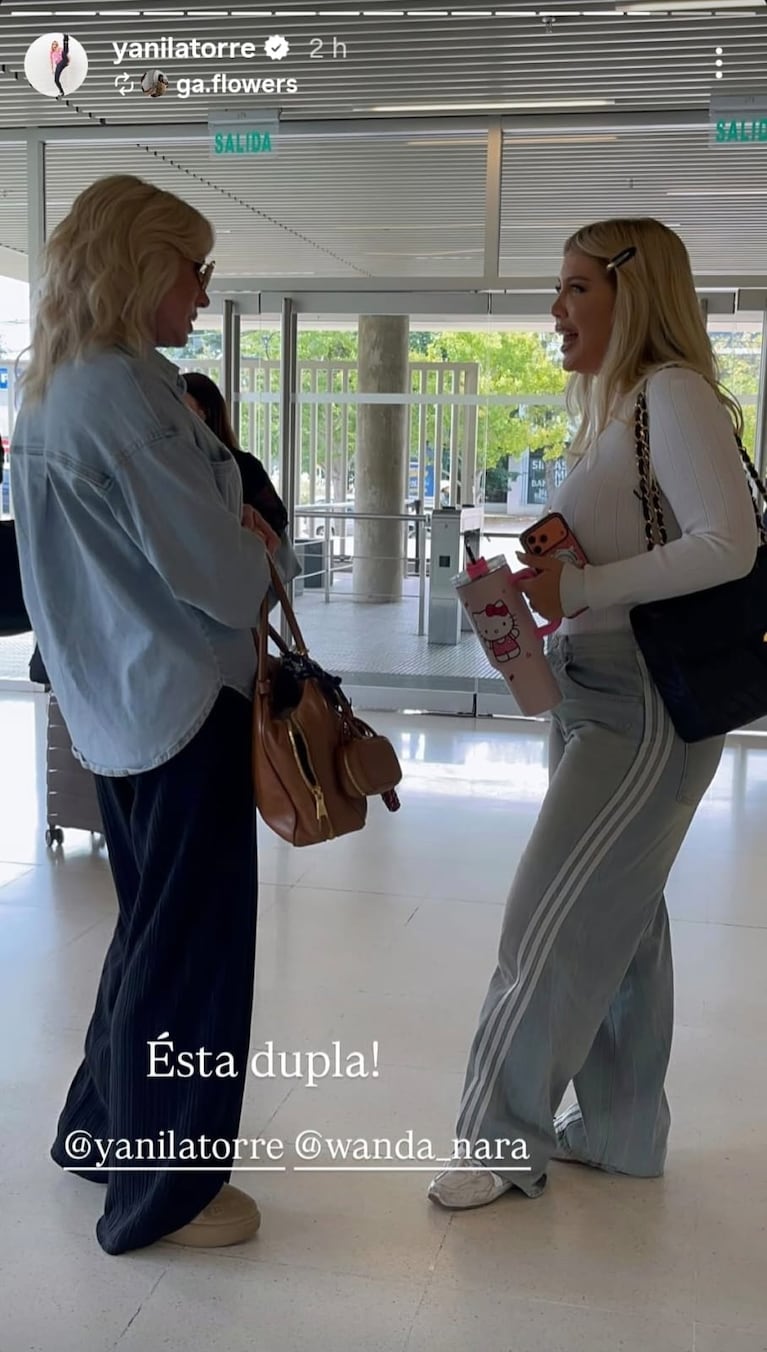 Yanina Latorre se suma a la serie de Wanda Nara (Foto: Instagram/@yanilatorre).