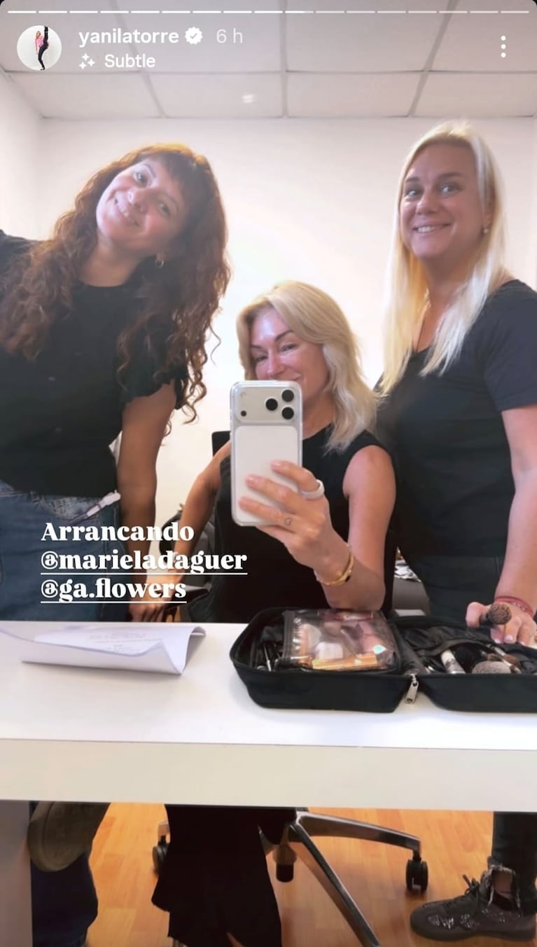 Yanina Latorre se suma a la serie de Wanda Nara (Foto: Instagram/@yanilatorre).