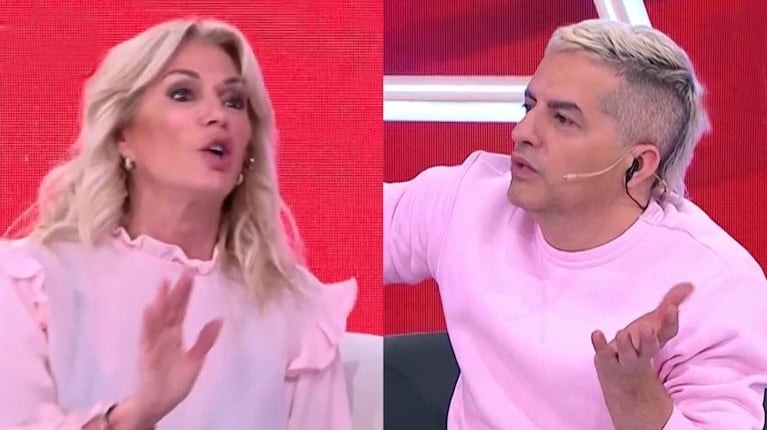 Yanina Latorre y Ángel de Brito (Fotos: capturas América TV)