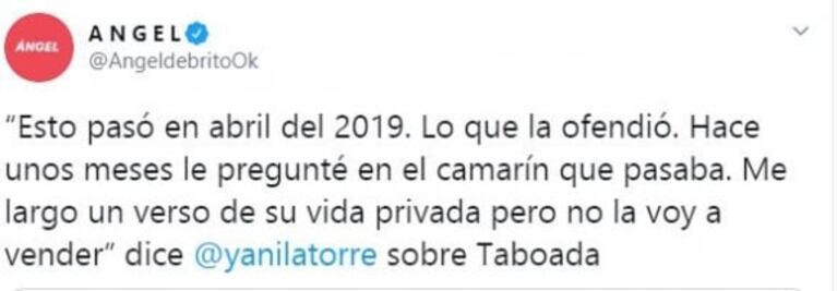 Yanina Latorre y el quiebre de su amistad con Andrea Taboada: "Ella tuvo una relación con alguien y piensa que la deschavé"