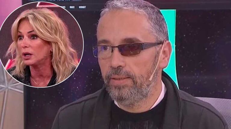 Yanina Latorre y Julio Ernesto López (Fotos: captura eltrece y America TV)