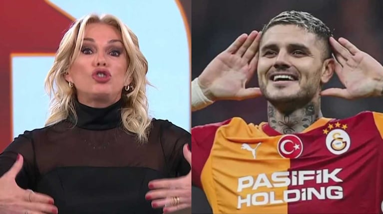 Yanina Latorre y Mauro Icardi (Fotos: capturas América TV y Instagram @mauroicardi)