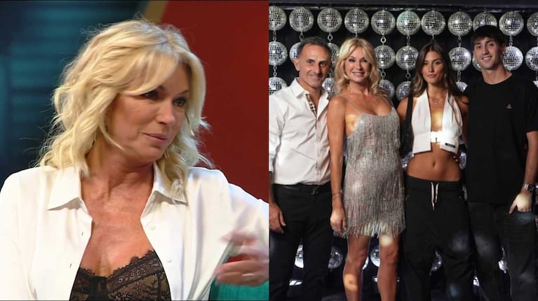 Yanina Latorre y su familia (Fotos: capturas Instagram)