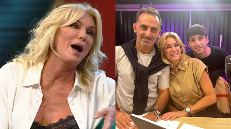 Yanina Latorre y su familia (Fotos: capturas Instagram)