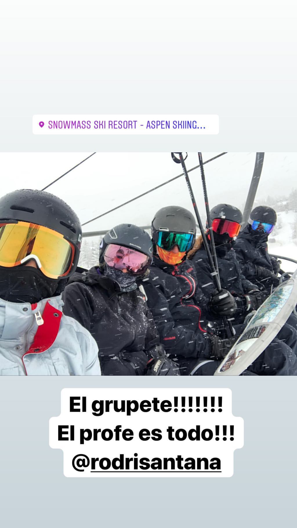 Yanina Latorre y sus vacaciones en familia en Aspen