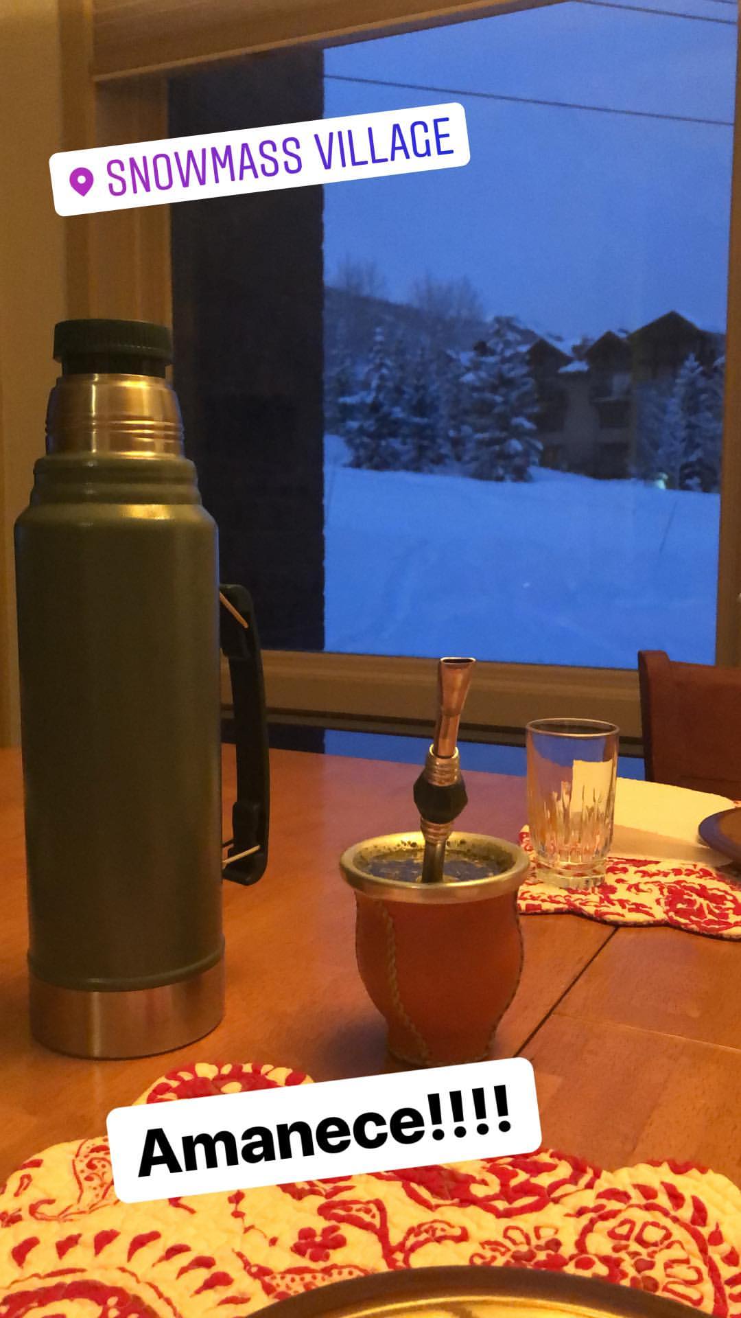 Yanina Latorre y sus vacaciones en familia en Aspen