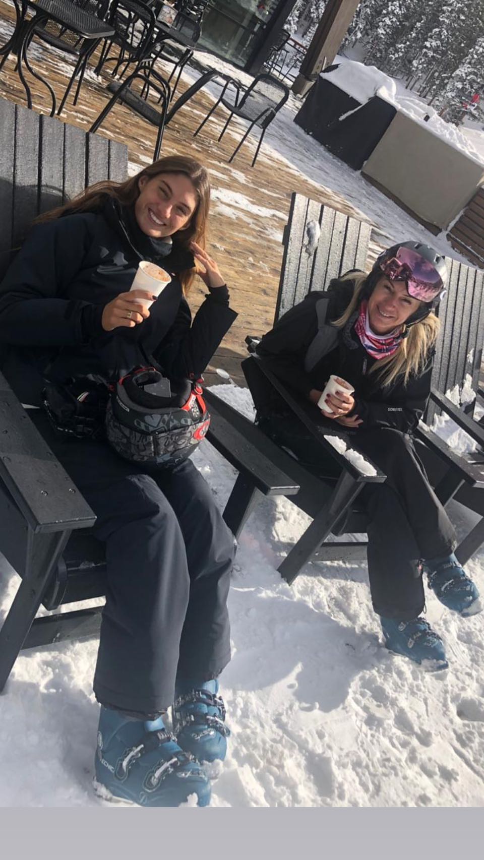 Yanina Latorre y sus vacaciones en familia en Aspen
