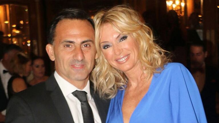 Yanina y Diego disimularon una separación.