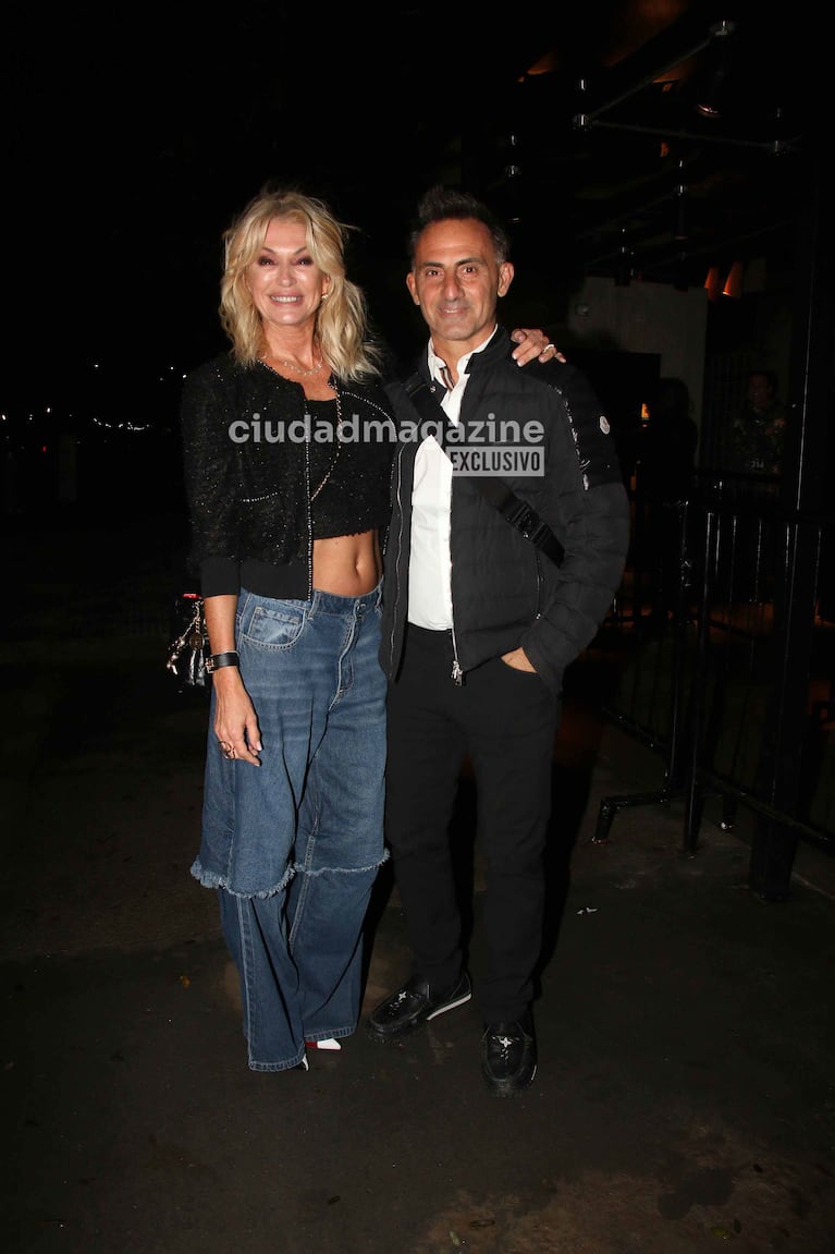 Yanina y Diego Latorre en el lanzamiento de la marca de sus hijos (Foto: Movilpress).