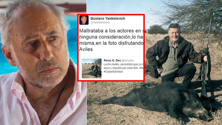Yankelevich recordó una polémica foto de Lucho Avilés. (Foto: Twitter)