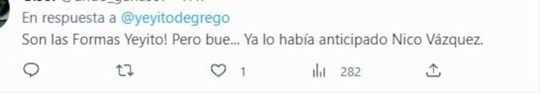 Yeyo De Gregorio imitó a Marcos de Gran Hermano, lo destrozaron en redes y se defendió: "Están muy llenos de odio"