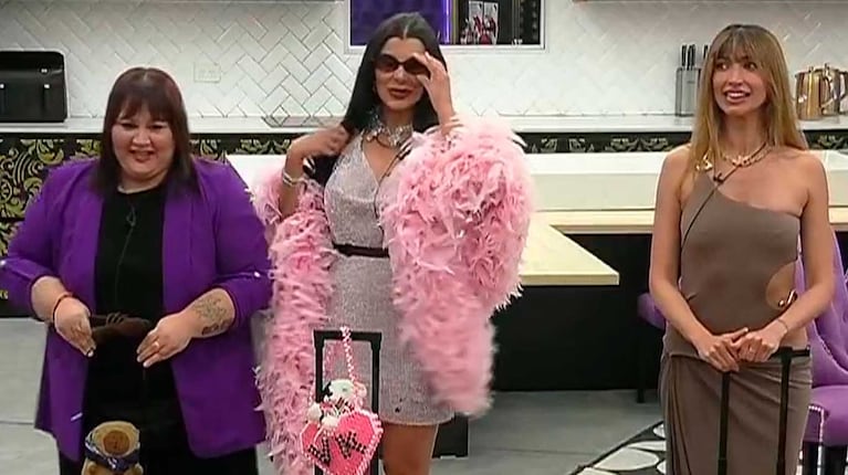 Yipio, Charlotte Caniggia y Sol Abraham, las finalistas de Gran Hermano Generación Dorada (Foto: captura Telefe)