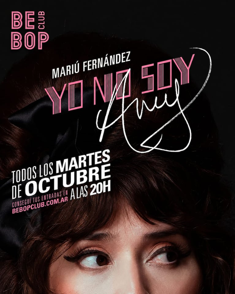 Yo no soy Amy: Mariú Fernández en Bebop Club.