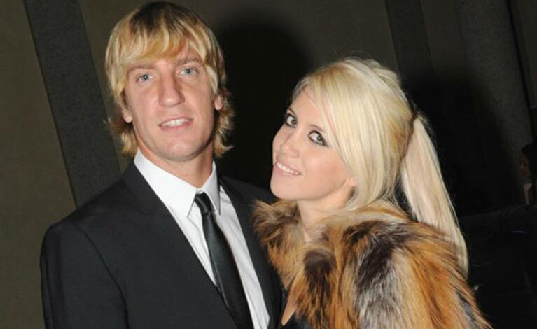 Yo te banco: los tweets de amor de Wanda Nara a Maxi López, tras su lesión de rodilla. (Foto: Web)