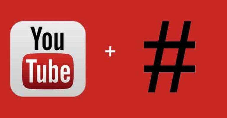 YouTube comenzó a utilizar los hashtags