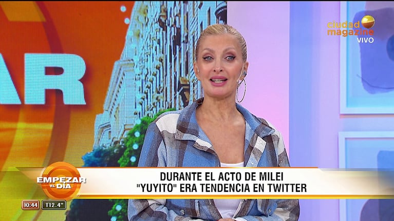 Yuyito González en Empezar el Día.
