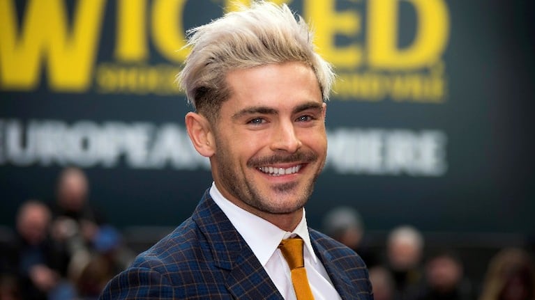  Zac Efron protagonizará el remake de "Tres hombres y un bebé" para Disney. Foto: AP.