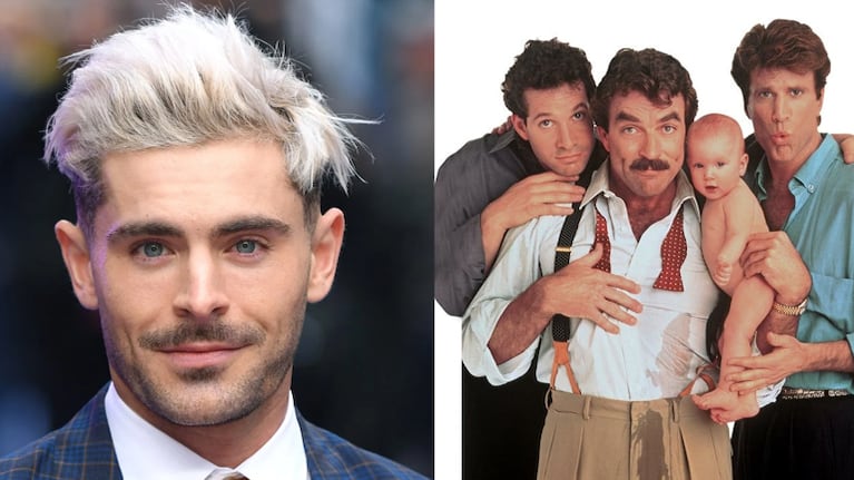 Zac Efron vuelve a Disney: protagonizará el remake de Tres hombres y un bebé