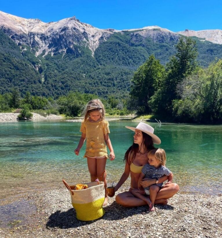 Zaira Nara compartió fotos de sus vacaciones en la Patagonia y Paula Chaves reaccionó: "Yendo"