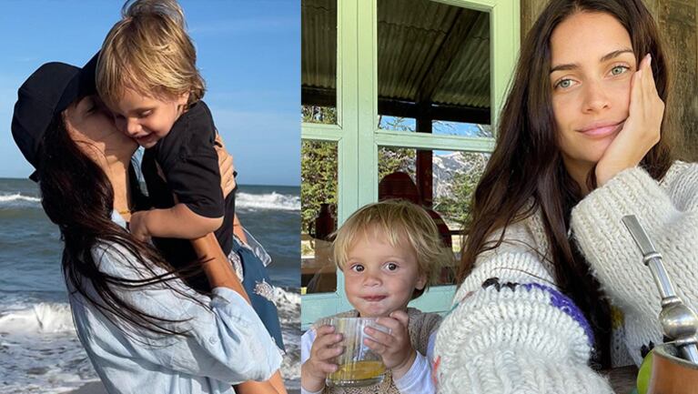 Zaira Nara compartió las fotos más lindas de sus vacaciones en Pinamar con su familia.