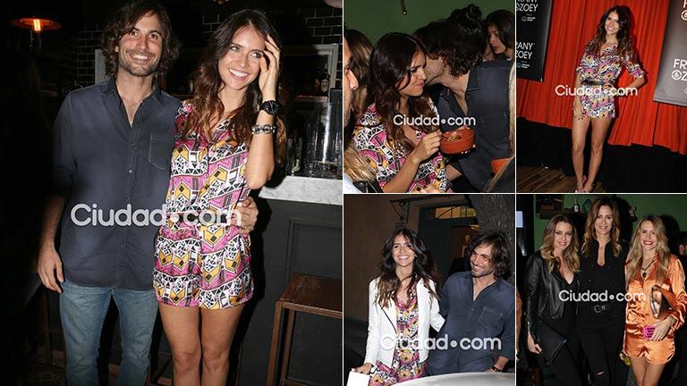 Zaira Nara con su novio y amigas. (Foto: Movilpress-Ciudad.com)