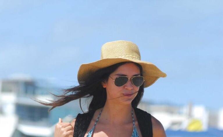 Zaira Nara, de playa. (Foto: Ciudad.com/Punta del Este)