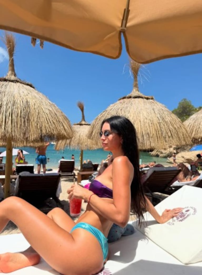 Zaira Nara disfruta sus vacaciones en Ibiza | Créditos: Instagram @zaira.nara