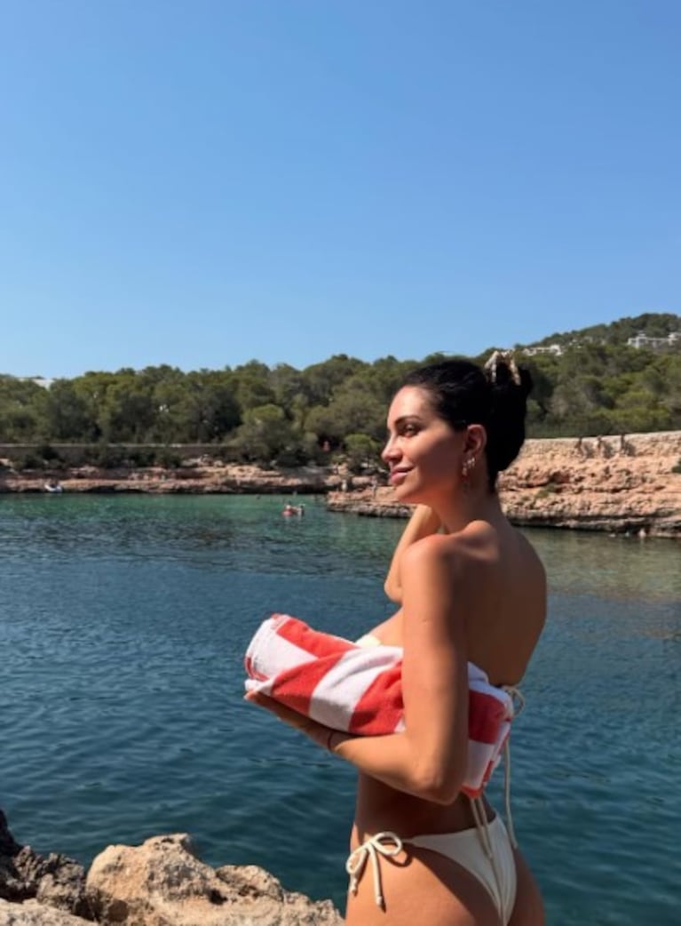 Zaira Nara disfruta sus vacaciones en Ibiza | Créditos: Instagram @zaira.nara
