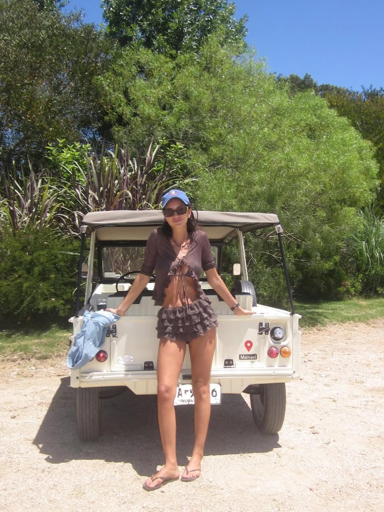 Zaira Nara en su nueva casa en José Ignacio. Foto: Instagram @zaira.nara