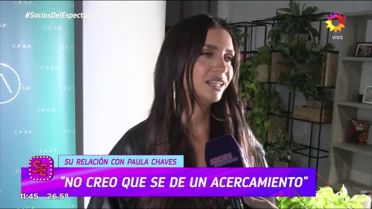 Zaira Nara habló con los Socios del Espectáculo.