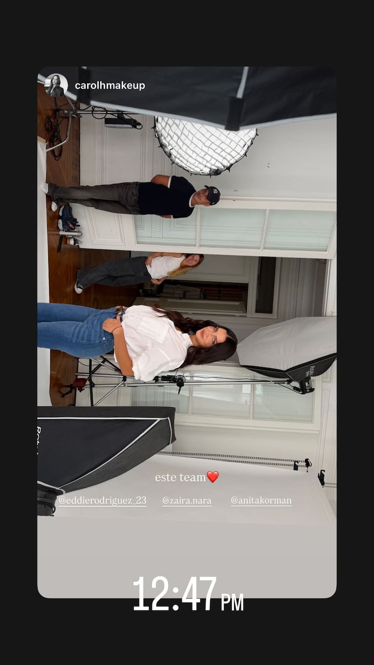 Zaira Nara, hora a hora mientras Paula Chaves estallaba de furia en su contra (Foto de Instagram)