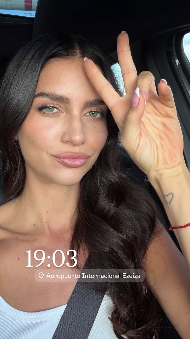 Zaira Nara, hora a hora mientras Paula Chaves estallaba de furia en su contra (Foto de Instagram)