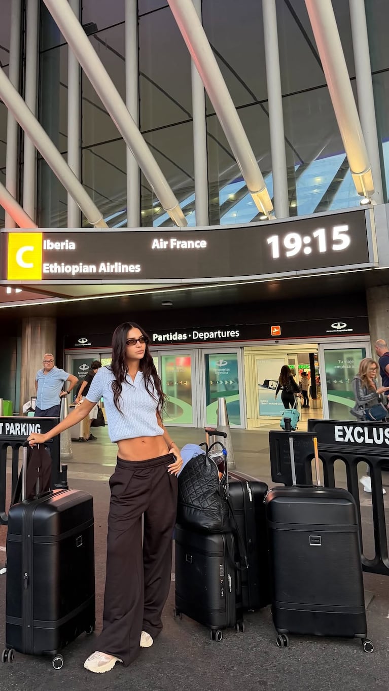 Zaira Nara, hora a hora mientras Paula Chaves estallaba de furia en su contra (Foto de Instagram)