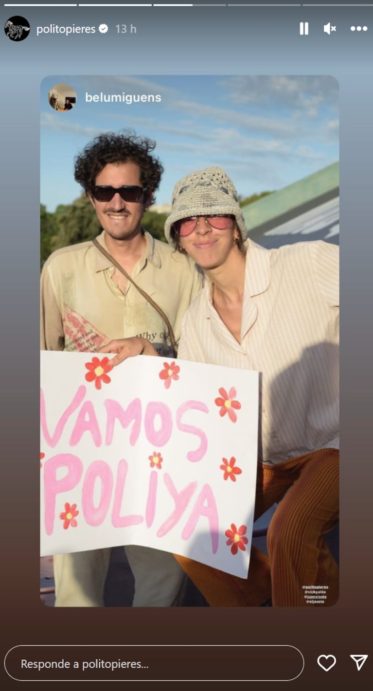 Zaira Nara impactó con un look cowboy full naranja para ir al campo de polo a alentar a Polito Pieres