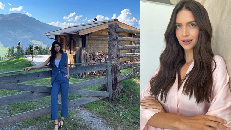 Zaira Nara lanzó su nuevo proyecto fashion desde Austria.