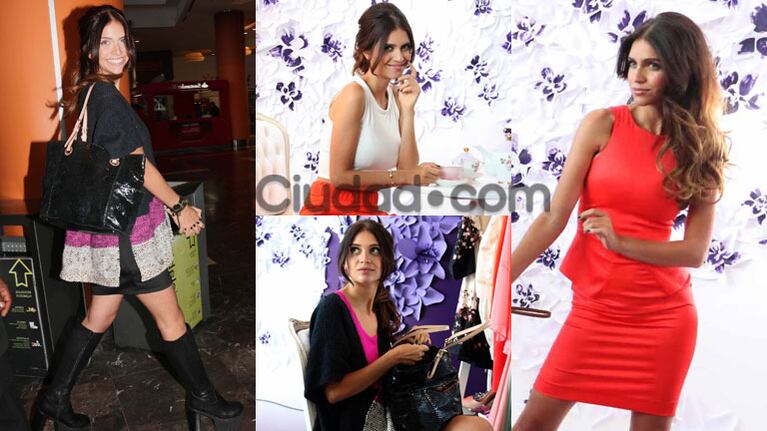 Zaira Nara lució hermosa su incipiente embarazo (Fotos: Movilpress). 