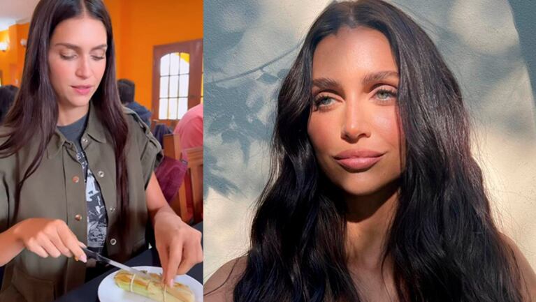 Zaira Nara mostró lo mucho que le costó abrir un tamal en Catamarca.