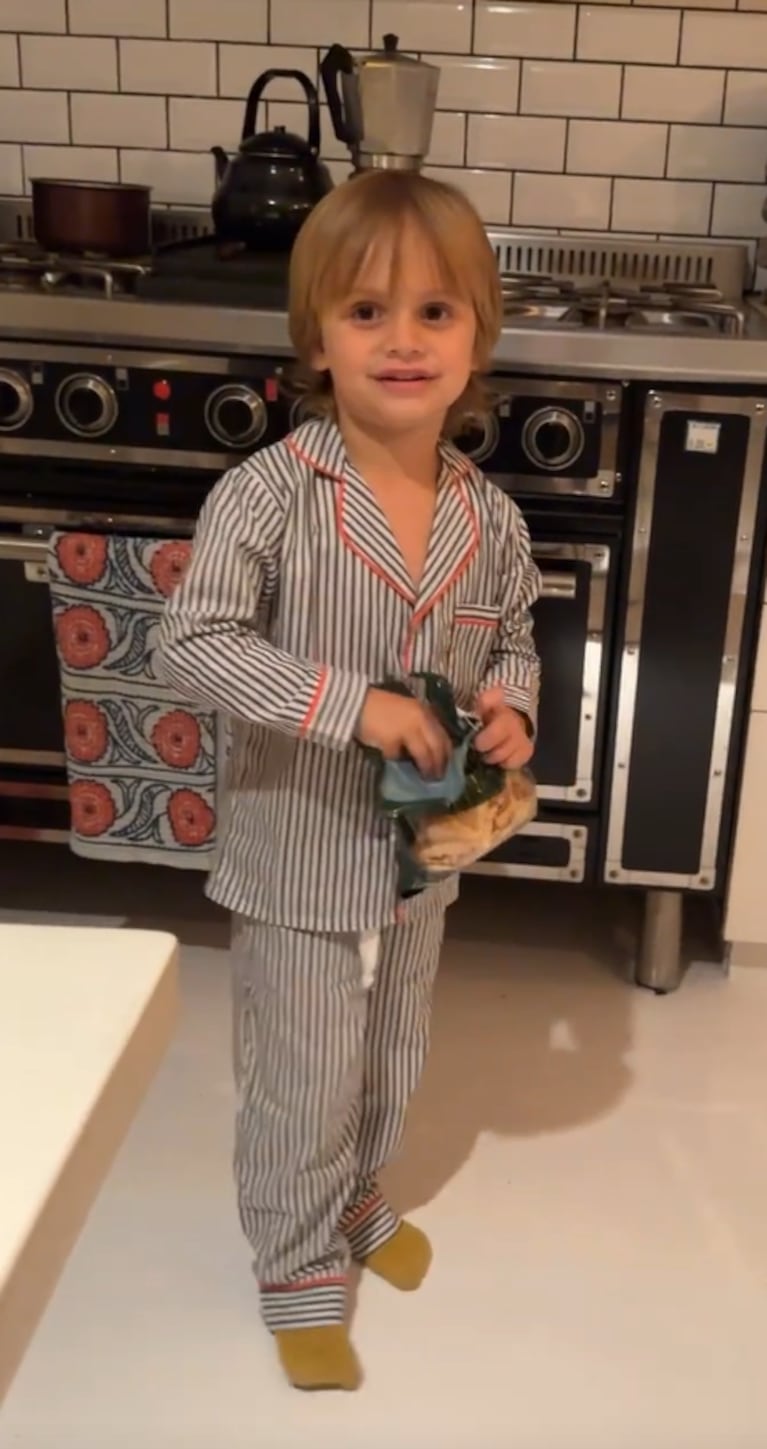 Zaira Nara posteó el video más tierno de su hijo Viggo: “Mamita linda de mi corazón”