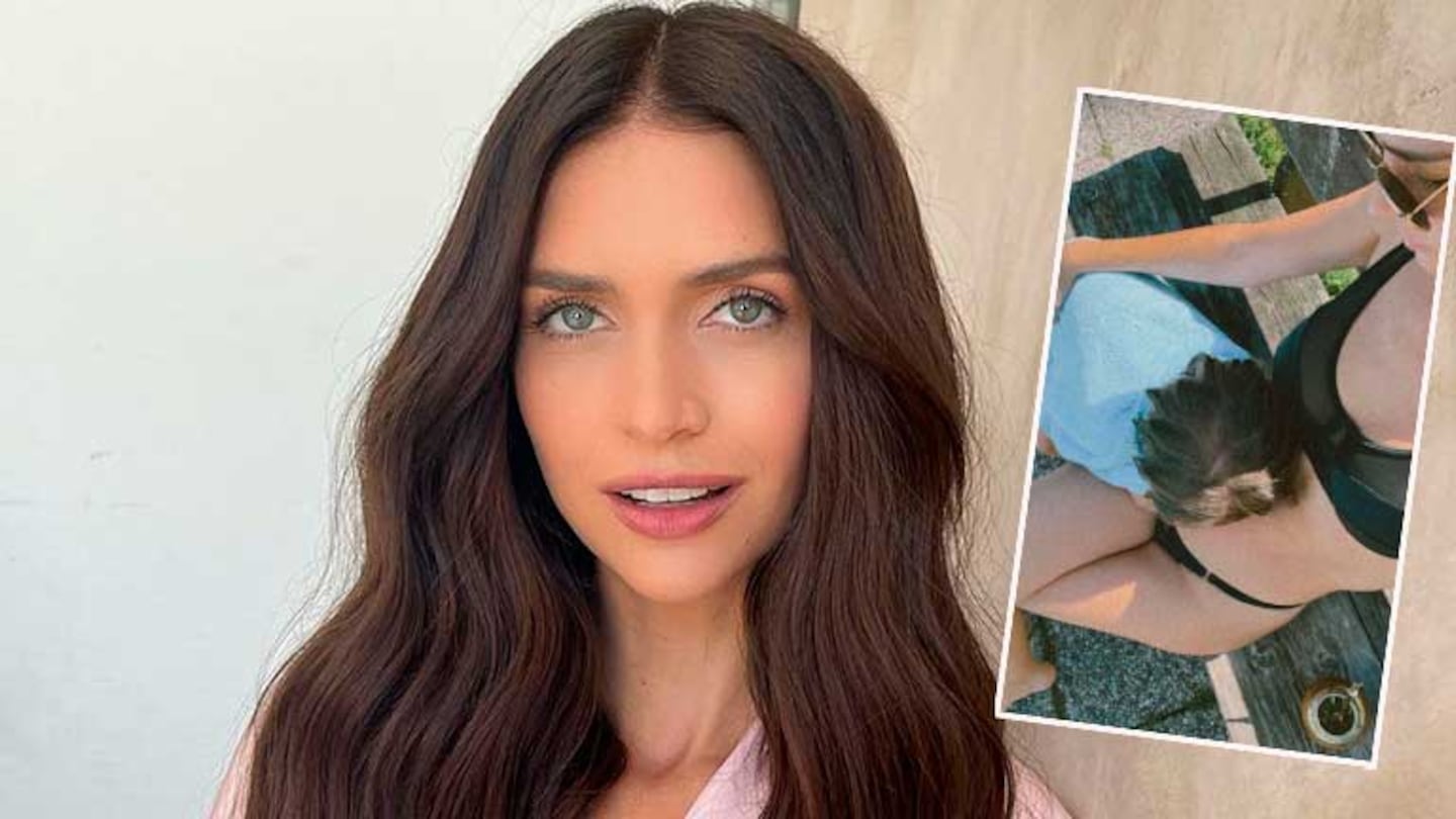 Zaira Nara publicó una foto de su hijo besando su pancita y luego aclaró si está embarazada: ¡No!