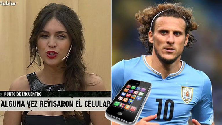 Zaira Nara reveló cómo le "robó" la clave del celular a Diego Forlán