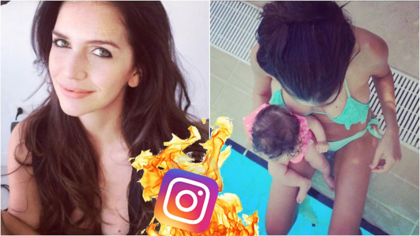 Zaira Nara se puso la bikini a 4 meses de ser mamá. Foto: Instagram