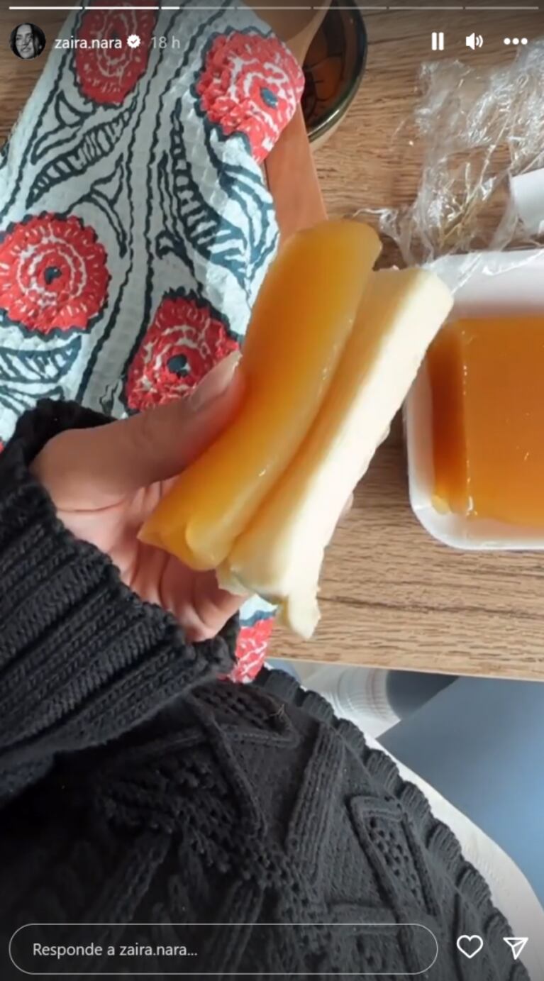 Zaira Nara sorprendió al revelar cuál es su postre "argento" favorito: "Es tan noble"